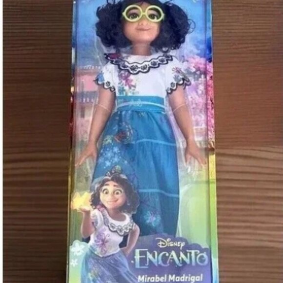 Doll Maribel Madrigal  with Glasses Disney Encanto New 12" Colorful - Picture 1 of 1